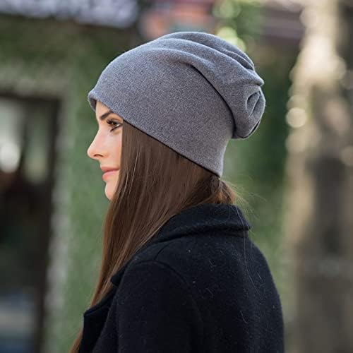כובעי חורף של RVIDBE לנשים נשים אופנתיות כפיות רכות כובעי חורף חמים רכים