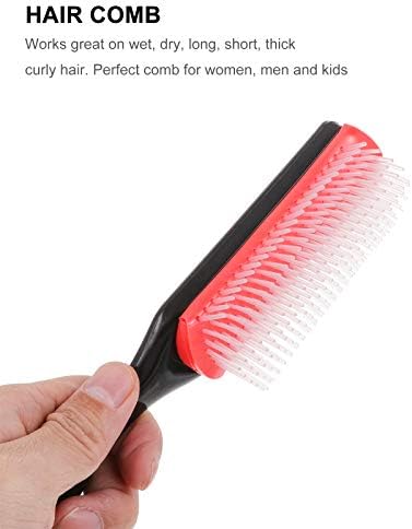 Doitool 2 pcs מברשת שיער מברשת שיער מתנתק מעסה מסרק שיער ניתוק לגברים נשים
