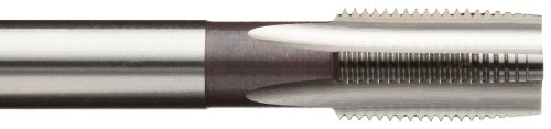 Dormer E513 ברז חליל ישר מהיר של פלדה, גימור לא מצופה, שוק עגול עם קצה מרובע, תקע צ'אמפר, M20-2.00 גודל חוט