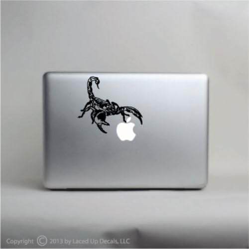 מחשב נייד עקרב מדבקות ויניל שחור