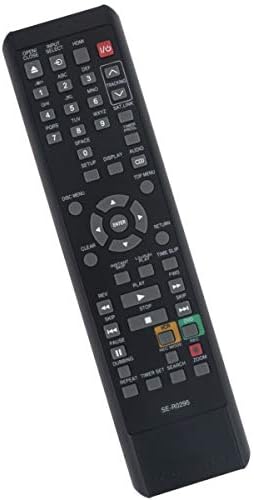 SE-R0295 שלט רחוק החלפה ישים עבור TOSHIBA DVD מקליט וידאו VCR DVR620KU D-VR620 DKVR60KU D-VR610KU DVR610KU D-VR620KU