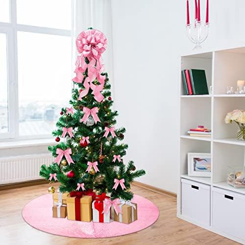 קישוטים לעץ חג המולד כוללים 12 x 34 אינץ 'גדול עץ חג המולד קשת 36 חתיכות זר חג חג המולד קשת עץ חג המולד