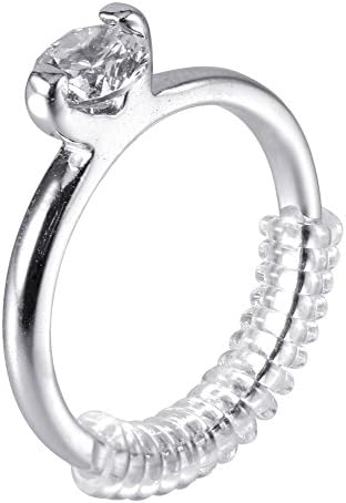 2 ממ טבעת משמר עבור רופף טבעת עם תכשיטי ליטוש בד חתונה טבעת גודל מפחית