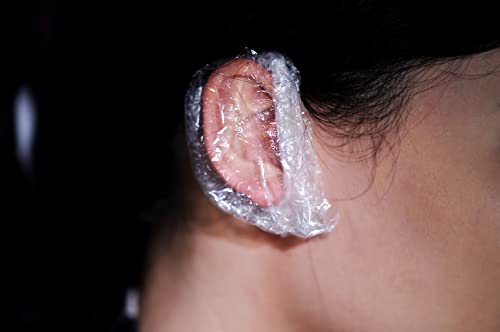 100 מגני אוזניים של מארז ותחבושת הגנה מפני קעקועים