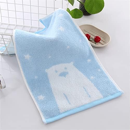 מגבת כותנה של WPYYI משק בית מצויר מדי יום רקמה חמודה דוב מגבת מגבת אמבטיה באמבטיה
