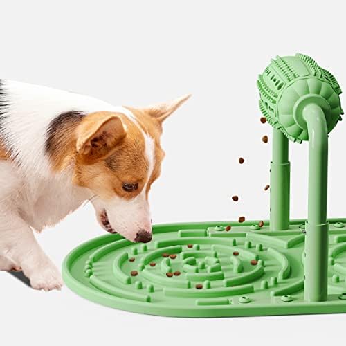 צעצועי פאזל כלבים של Stryfull - צעצועי כלבים אינטראקטיביים לשעמום, אימוני מנת משכל וגירוי מוח נפשי, טפל בפיזור צעצועי כלבים/מזין