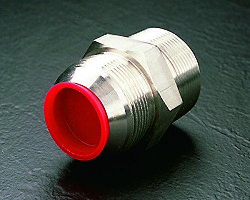 Caplugs Q253-2Q3 מכסה ותקע מחודד פלסטיק. T-253-2, PE-LD, CAP OD 1.282 מזהה תקע 1.507, אדום