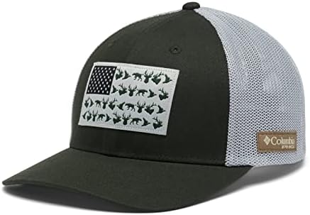 Columbia PHG דגל דגל רשת כף כובע הכד